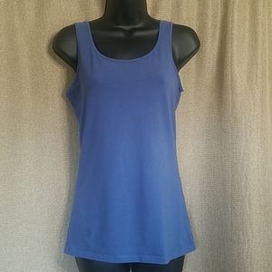 Blue tank top